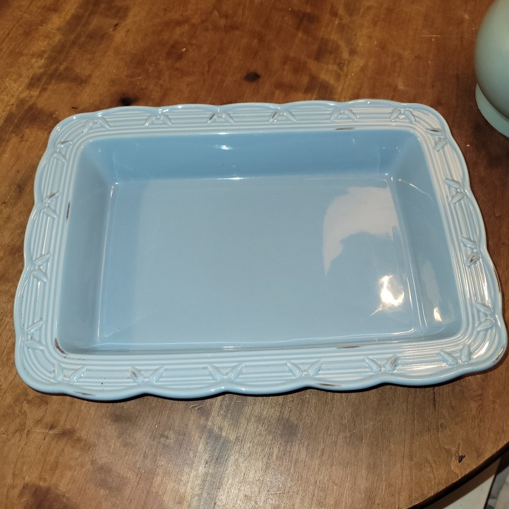 Vintage 2003, Lenox Fine China, Provincial Garden Rectangular Baker. - Picture 1 of 8